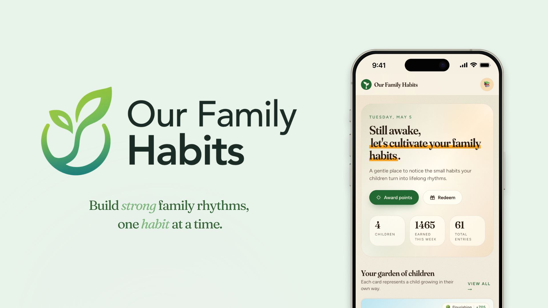 Our Story — Our Family Habits